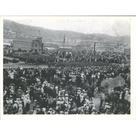 Departure of the 1st Contingent Sept 1899, Wellington