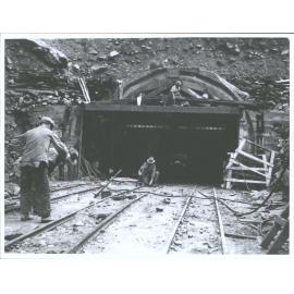 Chain Hills Tunnel construction