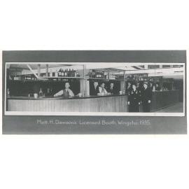 Matt. H. Dawson's Licensed Booth, Wingatui, 1935
