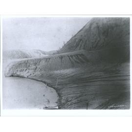 Site of Moura Settlement, after eruption