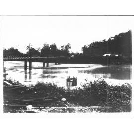 Bridge & Wire Tram, Teremakau River, West Coast, NZ.