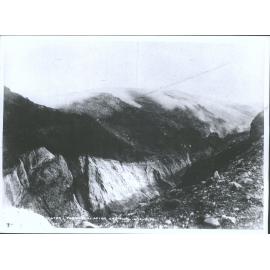 Interior of Crater, Tarawera, after eruption