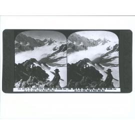 Head of the Tasman Glacier, Mount Cook, New Zealand