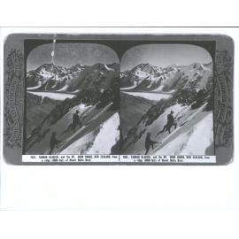 Tasman Glacier, and the Mt. Cook Range, New Zealand