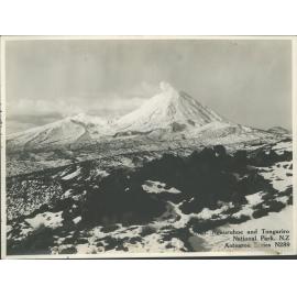 Mts Ngauruhoe and Tongariro, National Park
