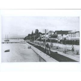 The Strand, prior to railway being built