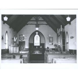 Interior, St George's Anglican Church, Gate Pa