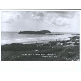 Ocean Beach & Rabbit Islands, Tauranga, N.Z.