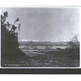 Head of Lake Te Anau from Ettrick Burn