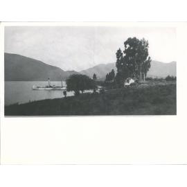 Te Anau Wharf and S.S. Tawera