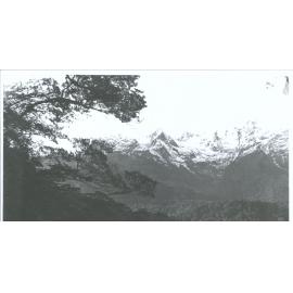 Howitt Peaks, Head of N.W. Arm, Middle Fjord, Lake Te Anau