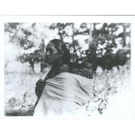 "Pikau Carrying Maori Child"