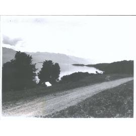 The new road being constructed to Milford