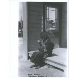Maori Woman, Ohinemutu, Rotorua, N.Z.