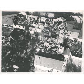 Te Anau Hotel after fire