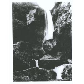 Te Wairoa Falls, near Lake Tarawera, in the thermal region