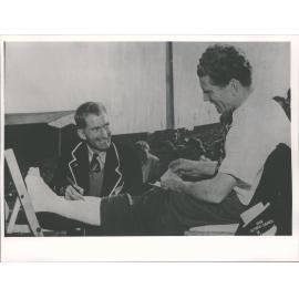 Douglas Harris at closing ceremony