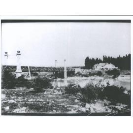 Tekapo House & Bridge, Lake Tekapo, N.Z.