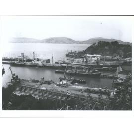 Export Wharf - Korowai, Waipori. Bowen Pier - Port Brisbane, Kaimanawa. George Street - Brisbane Star, Hororata, Cumberland. USS
