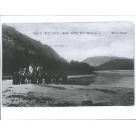 The Blue Lake, Near Rotorua, N.Z.