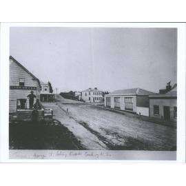 George St, Timaru, looking toward Bank of N.Z.