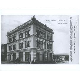 Werry's Hotel, Timaru, N.Z.