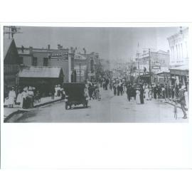 Premises of Cecil Pattillo, photographer, in Stafford Street, Timaru