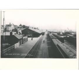 Railway Station, Timaru, N.Z.