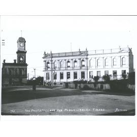 The Post Office and the Public Library, Timaru