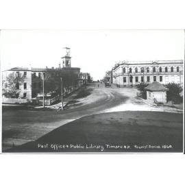 Post Office & Public Library, Timaru, N.Z.