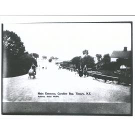 Main Entrance, Caroline Bay, Timaru, N.Z.