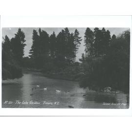 The Lake, Gardens, Timaru, N.Z.