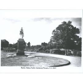 Burns Statue, Public Gardens, Timaru, N.Z.