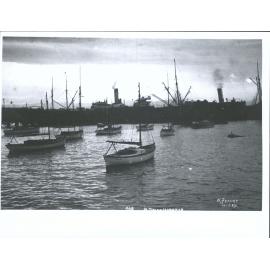 In Timaru Harbour