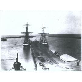 Ships at Timaru Harbour