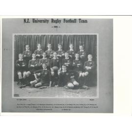 N.Z. University Rugby Football Team