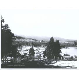 Queenstown from the cemetery