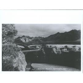 Bridge over Waiau River near Hanmer Springs