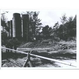 Martha Mine cyanide tanks