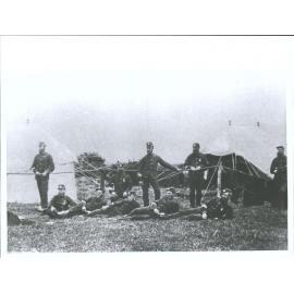 Constabulary, Waihi Redoubt, Taranaki