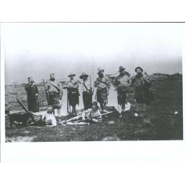 Constabulary, Waihi Redoubt, Taranaki