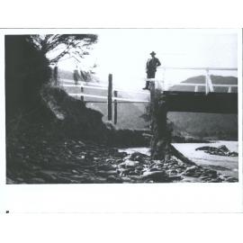 Road washout near Waiho Gorge