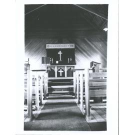 St Mary's Anglican Church, interior