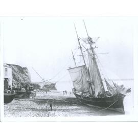 Duke of Edinburgh, ashore at Timaru, August 1873