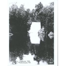 Lower Aniwaniwa Falls, Lake Waikaremoana, N.Z.