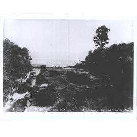 Outlet, Lake Waikaremoana, N.Z.