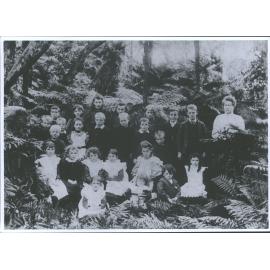 Pupils of Waikawa Spit School