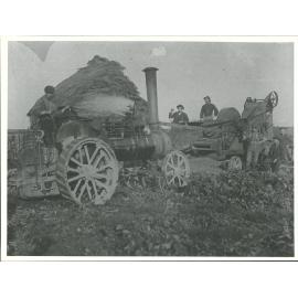 Nesbit MacIntoshs' traction engine & chaff cutter