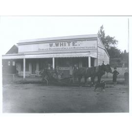 W. White, Saddler, Harness & Collar Manufacturer