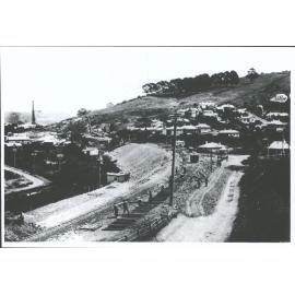 Caversham, Dunedin - Railway Duplication at embankment
